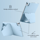 Stevige en slanke back cover hoesje voor iPad Air 11 inch 2024/2025 met standfunctie