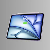 Stevige en slanke back cover hoesje voor iPad Air 11 inch 2024/2025 met standfunctie