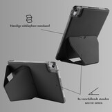 Stevige en slanke back cover hoesje voor iPad Air 11 inch 2024/2025 met standfunctie