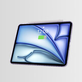 Stevige en slanke back cover hoesje voor iPad Air 11 inch 2024/2025 met standfunctie