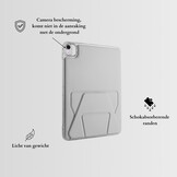 Stevige en slanke back cover hoesje voor iPad Air 11 inch 2024/2025 met standfunctie