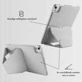 Stevige en slanke back cover hoesje voor iPad Air 11 inch 2024/2025 met standfunctie