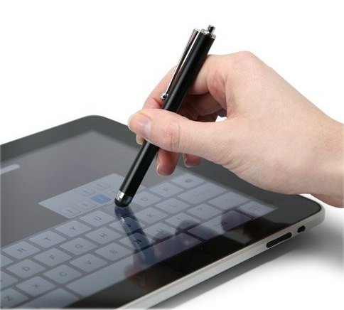 (1 stuk) Stylus touchscreen pen groot voor smartphones, tablets en e-readers - Donkerblauw