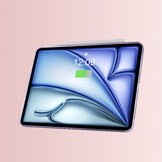 Stevige en slanke back cover hoesje voor iPad Air 13 inch 2024/2025 met standfunctie