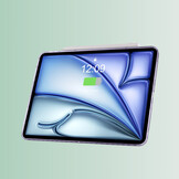 Stevige en slanke back cover hoesje voor iPad Air 13 inch 2024/2025 met standfunctie