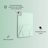 Stevige en slanke back cover hoesje voor iPad Air 13 inch 2024/2025 met standfunctie