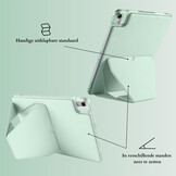 Stevige en slanke back cover hoesje voor iPad Air 13 inch 2024/2025 met standfunctie