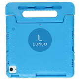 iPad Air 11 inch (2024/2025) EVA Schokbestendige Kinderhoes met handvat - Lichtblauw