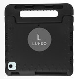 iPad Air 11 inch (2024/2025) EVA Schokbestendige Kinderhoes met handvat - Zwart