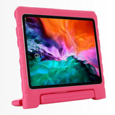 iPad Air 11 inch (2024/2025) EVA Schokbestendige Kinderhoes met handvat - Roze