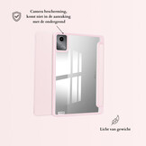 Lenovo Tab M11 Luxe Acrylic Tri-Fold Bookcase hoes - Lichtroze