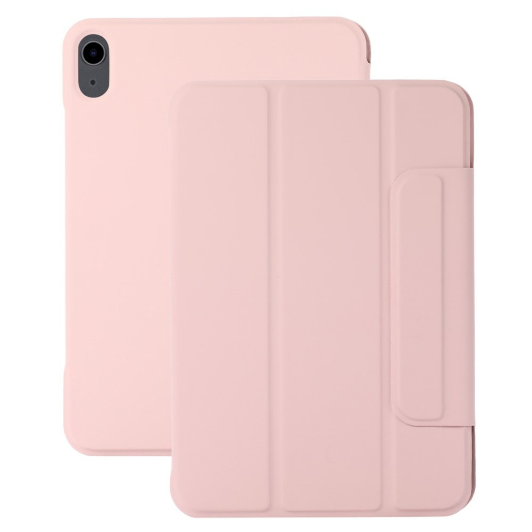 iPad Air 11 inch (2024/2025) Tri-Fold Bookcase hoes - Lichtroze