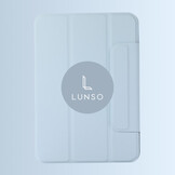 iPad Air 11 inch (2024/2025) Tri-Fold Bookcase hoes - Lichtblauw
