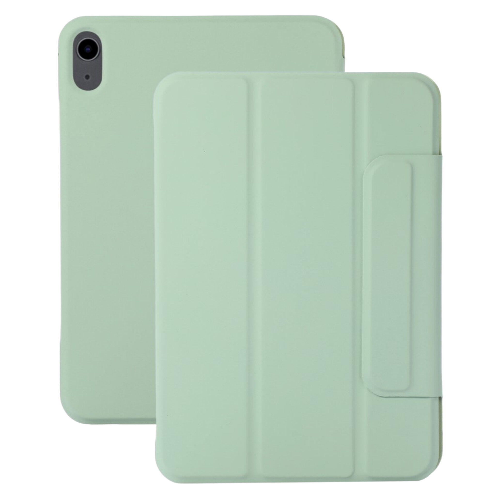 iPad Air 13 inch (2024/2025) Tri-Fold Bookcase hoes - Matcha Groen