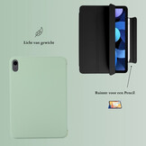 iPad Air 13 inch (2024/2025) Tri-Fold Bookcase hoes - Matcha Groen