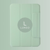 iPad Air 13 inch (2024/2025) Tri-Fold Bookcase hoes - Matcha Groen