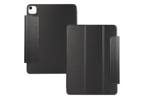 Lunso iPad Air 13 inch (2024/2025) - Tri-Fold Bookcase hoes - Zwart
