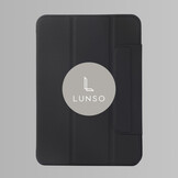 iPad Air 13 inch (2024/2025) Tri-Fold Bookcase hoes - Zwart