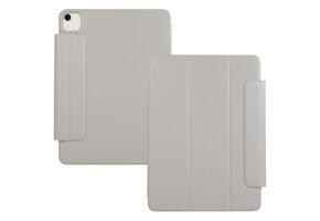 Lunso iPad Air 13 inch (2024/2025) - Tri-Fold Bookcase hoes - Beige