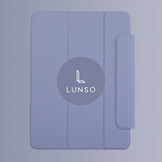 iPad Air 13 inch (2024/2025) Tri-Fold Bookcase hoes - Lavendel