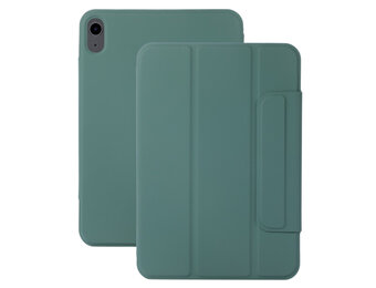 Lunso iPad Air 11 inch (2024/2025) - Tri-Fold Bookcase hoes - Groen