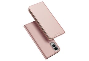 Dux Ducis Samsung Galaxy S25 Edge - Slim bookcase hoesje - Rose Goud