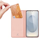 Samsung Galaxy S25 Edge Slim Bookcase hoesje - Rose Goud - Model SM-S937