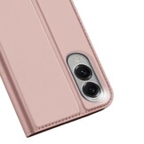 Samsung Galaxy S25 Edge Slim Bookcase hoesje - Rose Goud - Model SM-S937