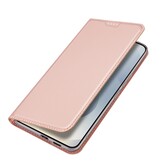 Samsung Galaxy S25 Edge Slim Bookcase hoesje - Rose Goud - Model SM-S937