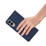 Samsung Galaxy S25 Edge Slim Bookcase hoesje - Donkerblauw - Model SM-S937