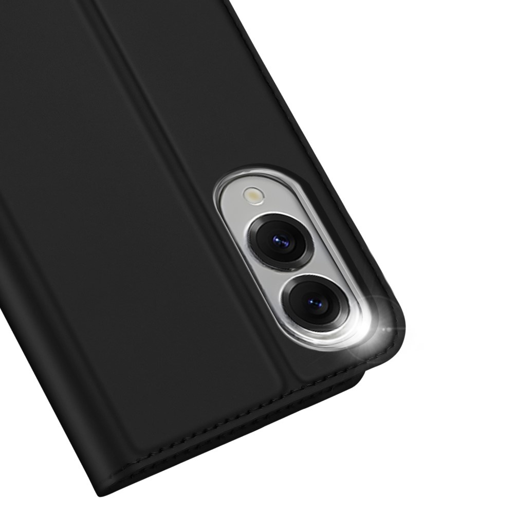 Samsung Galaxy S25 Edge Slim Bookcase hoesje - Zwart - Model SM-S937