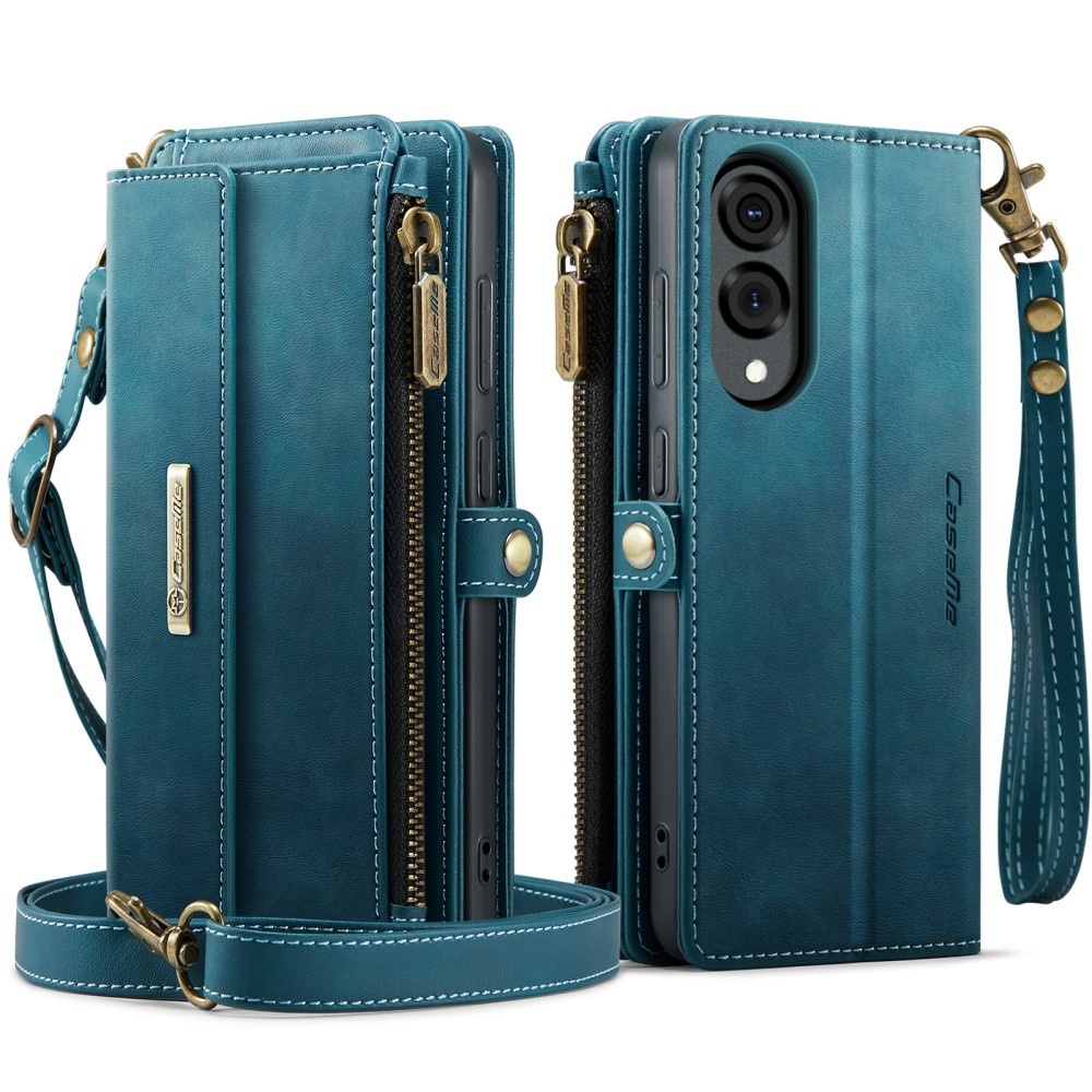 Samsung Galaxy S25 Edge hoesje portemonnee tasje - Blauw - Model SM-S937