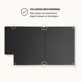 ReMarkable 2 Slim magnetisch cover PU leer hoes - Zwart