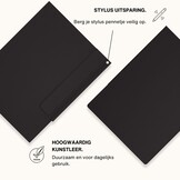 ReMarkable 2 Slim magnetisch cover PU leer hoes - Zwart