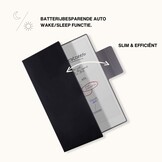 ReMarkable Paper Pro Slim magnetisch sleepcover PU leer hoes - Zwart