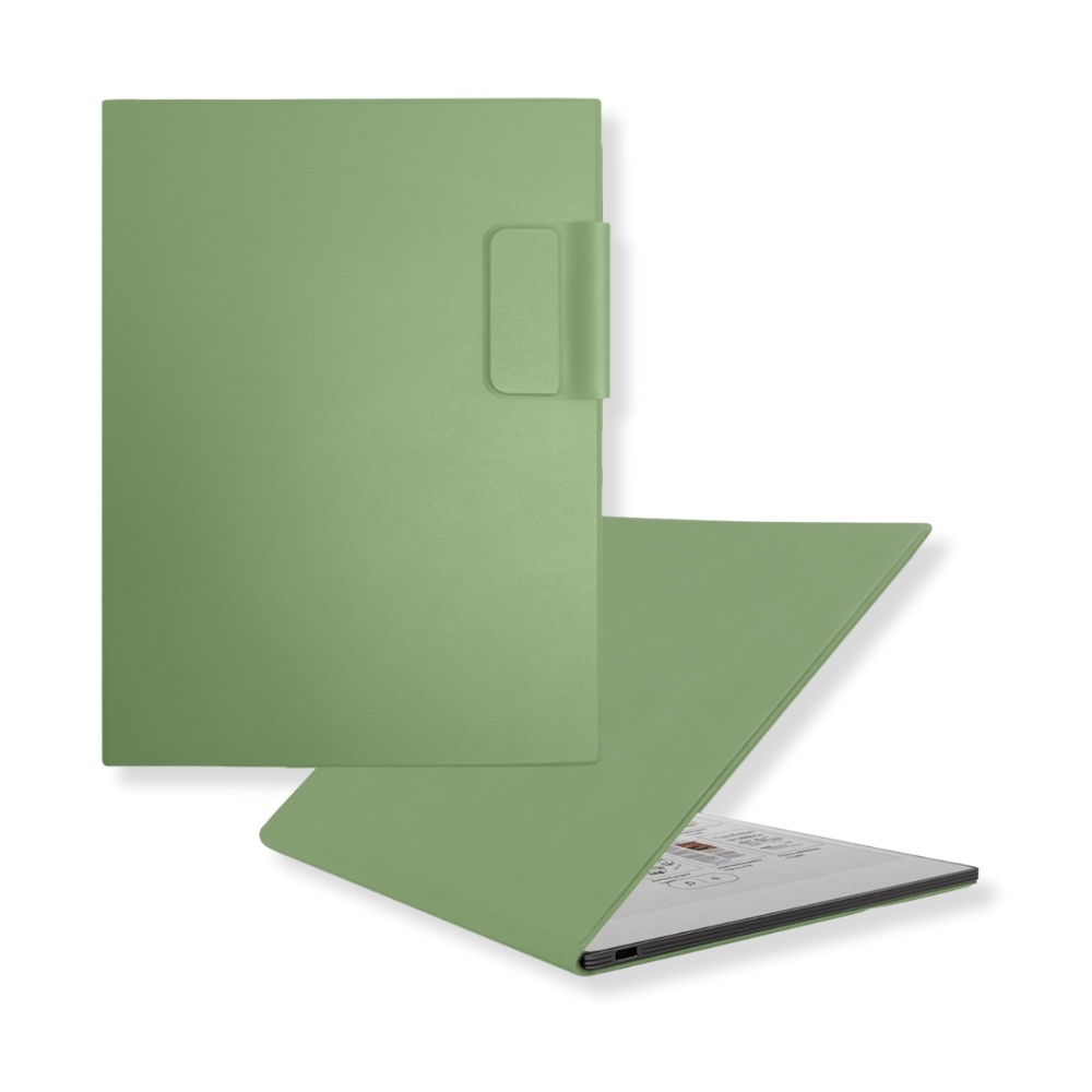 ReMarkable Paper Pro Slim magnetisch sleepcover PU leer hoes - Groen
