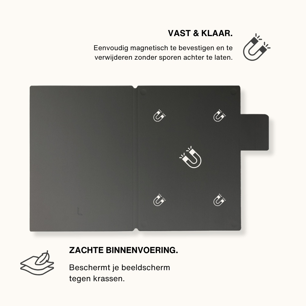 ReMarkable Paper Pro Slim magnetisch sleepcover PU leer hoes - Lavendel