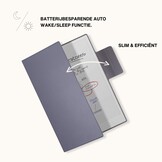 ReMarkable Paper Pro Slim magnetisch sleepcover PU leer hoes - Lavendel