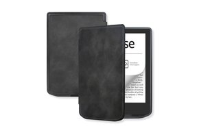 Lunso PocketBook Verse / Verse Pro / Verse Color Slim hard case hoes (6 inch) - sleepcover - Zwart