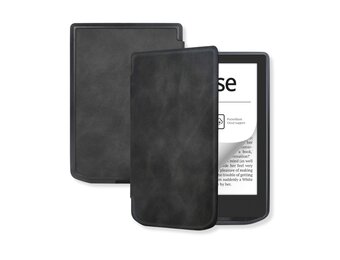 Lunso PocketBook Verse / Verse Pro / Verse Color Slim hard case hoes (6 inch) - sleepcover - Zwart