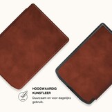 PocketBook Verse / Verse Pro / Verse Color slim hard case hoes (6 inch) Sleepcover - Bruin