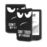 PocketBook Verse / Verse Pro / Verse Color slim hard case hoes (6 inch) Sleepcover - Don't Touch