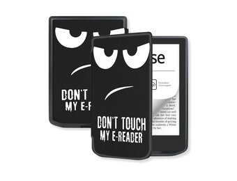 Lunso PocketBook Verse / Verse Pro / Verse Color Slim hard case hoes (6 inch) - sleepcover - Don't Touch