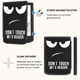 PocketBook Verse / Verse Pro / Verse Color slim hard case hoes (6 inch) Sleepcover - Don't Touch