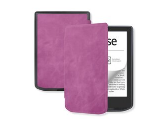 Lunso PocketBook Verse / Verse Pro / Verse Color Slim hard case hoes (6 inch) - sleepcover - Paars