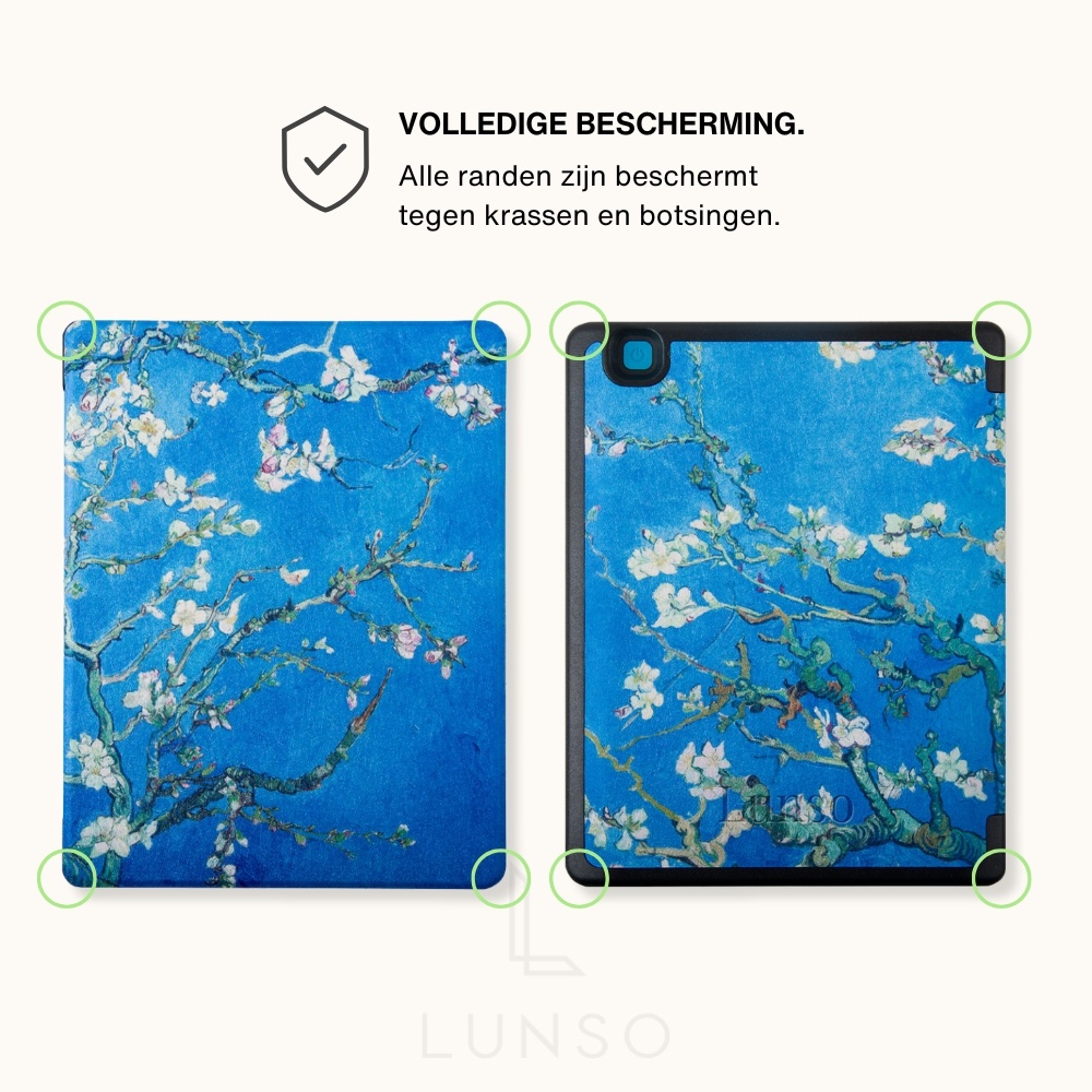 Kobo Aura H20 Edition 2 hoes (6.8 inch) Sleepcover - Van Gogh Amandelbloesem
