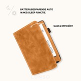 PocketBook Verse / Verse Pro / Verse Color hoes (6 inch) Luxe stand sleepcover - Bruin