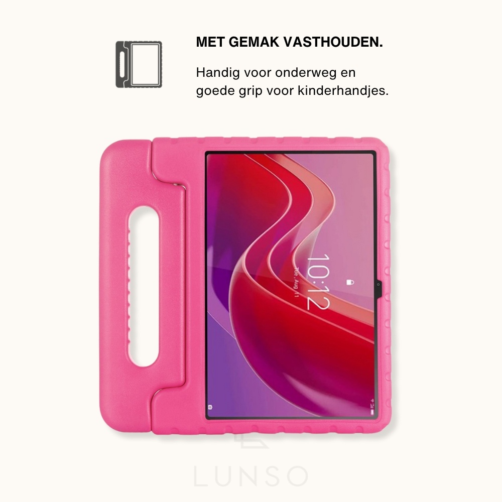 Lenovo Tab M11 EVA Schokbestendige Kinderhoes met handvat - Roze