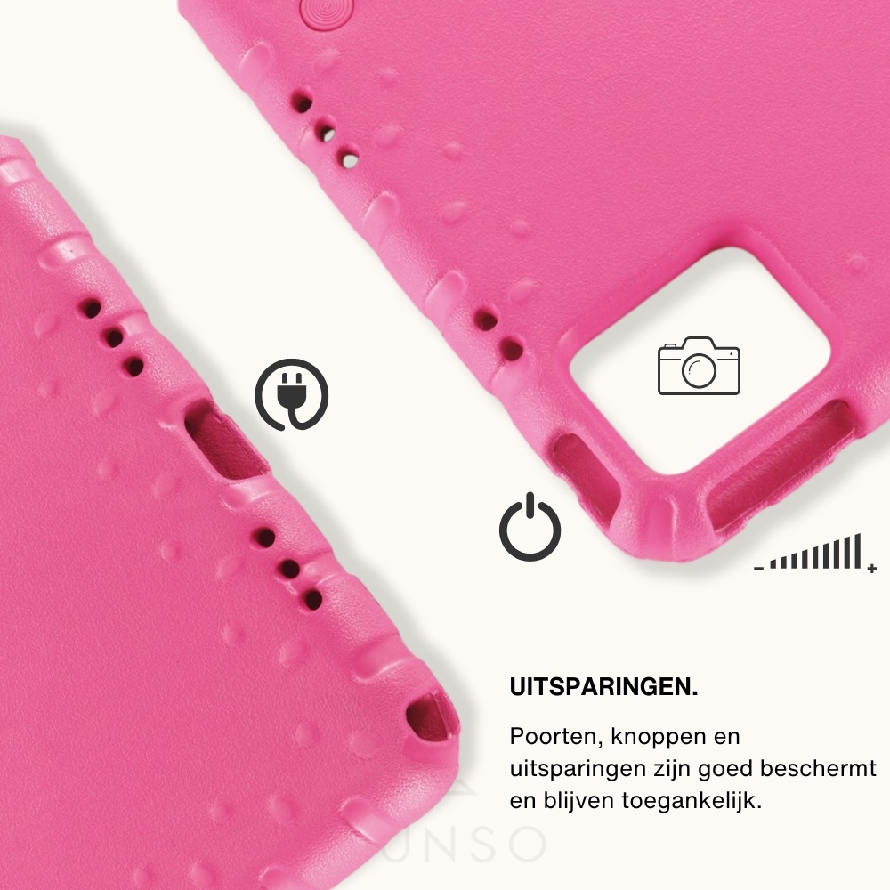 Lenovo Tab M11 EVA Schokbestendige Kinderhoes met handvat - Roze