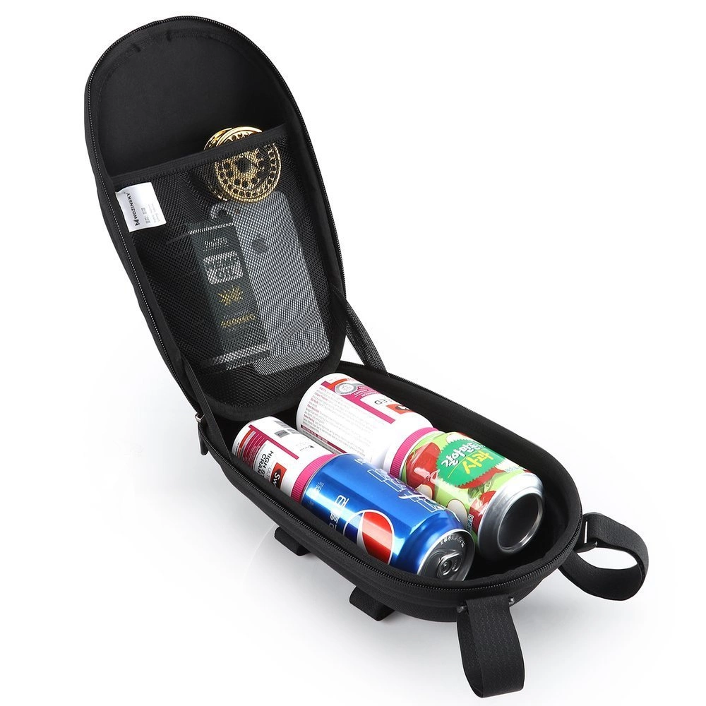 Waterproof Scooter Stuurtas 4L – Handige en Waterdichte Handlebar Bag voor Xiaomi, Segway en Meer – Stevige Montage met Klittenband – Zwart